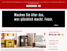 Tablet Screenshot of feuerhaus-kalina.de